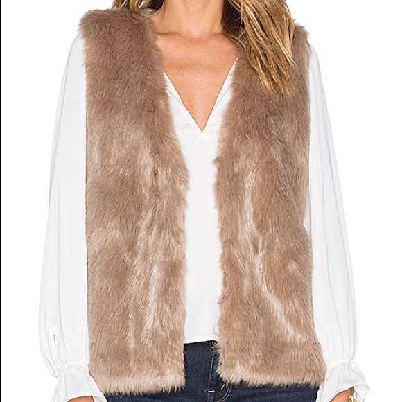 Joie Jackets & Blazers - Joie Nimoy faux fur vest